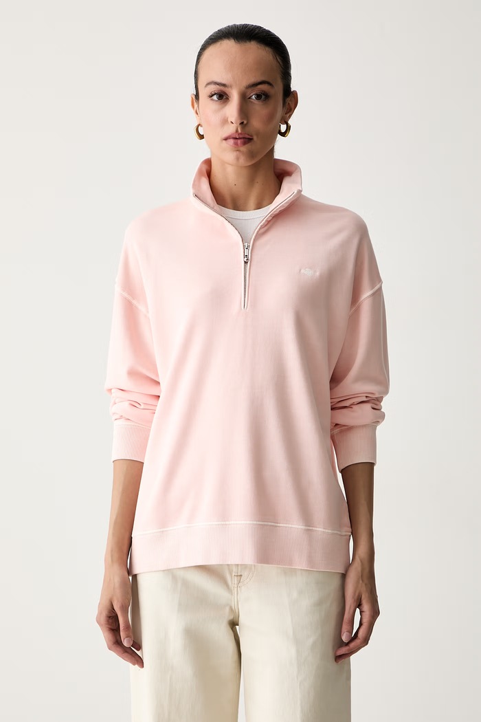 Gant bluza damska z lyocellem różowy 4201318