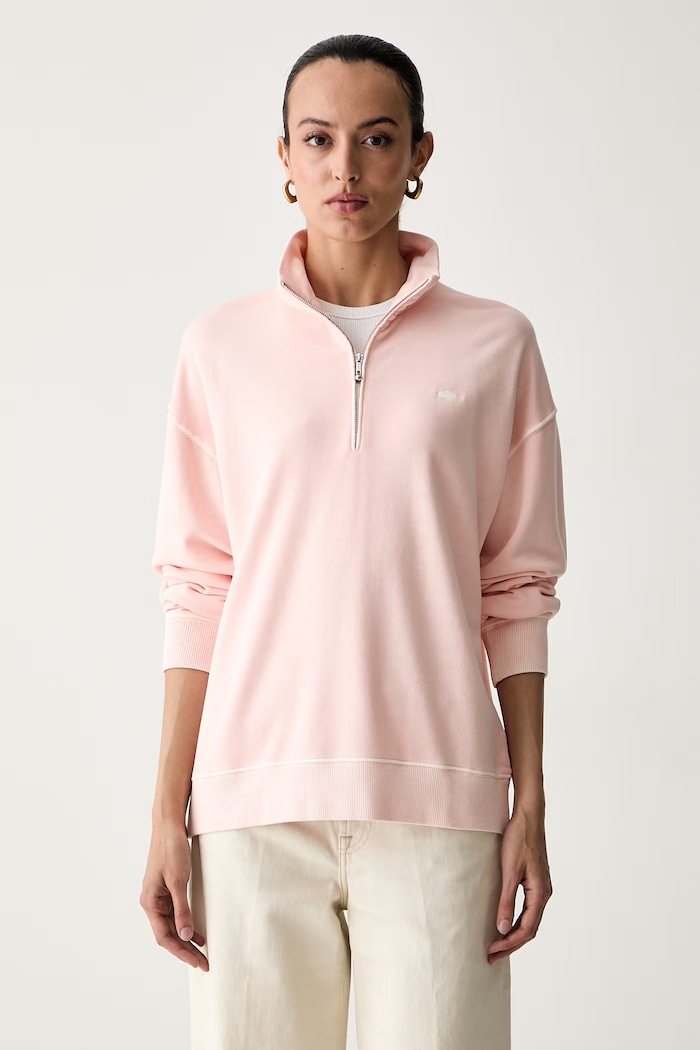 Gant bluza damska z lyocellem różowy 4201318