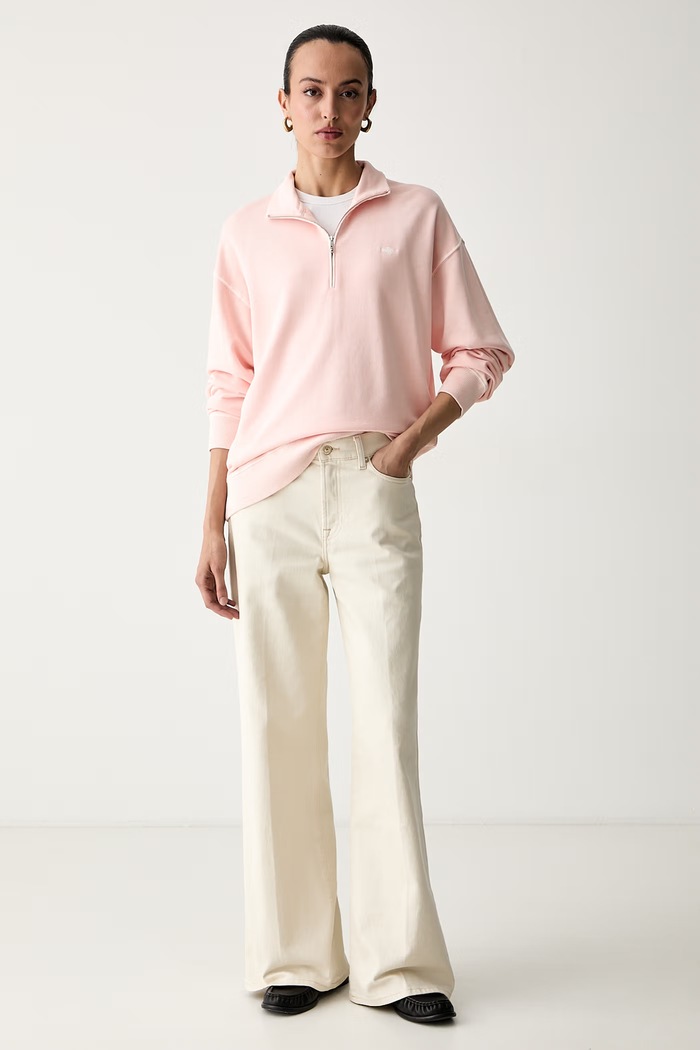 Gant bluza damska z lyocellem 4201318 różowy SS26