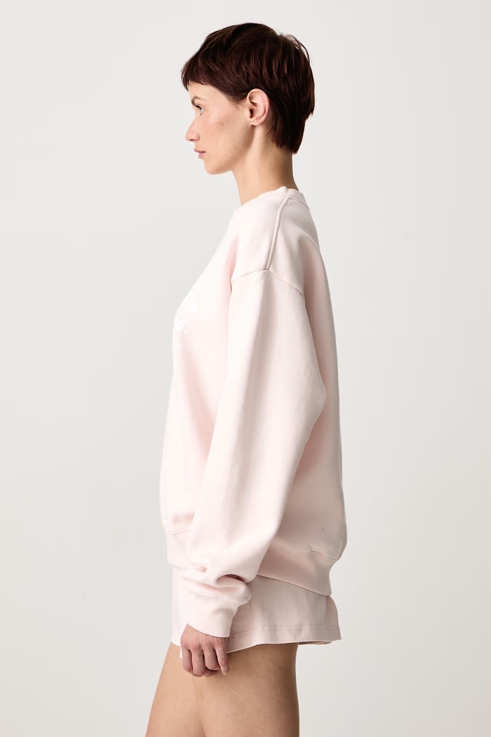 Be Nice bluza bawełniana damska Sporty & Rich ST09874003P145 różowy
