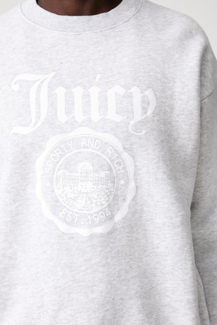 Sporty & Rich x Juicy Couture bluza bawełniana damska ST071716691GY03