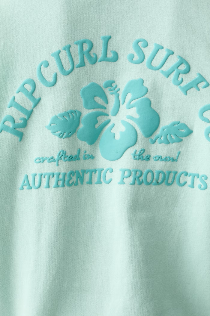 Rip Curl hanorac cu glugă pentru femei, din bumbac SURF PUFF HERITAGE 0A0WFL