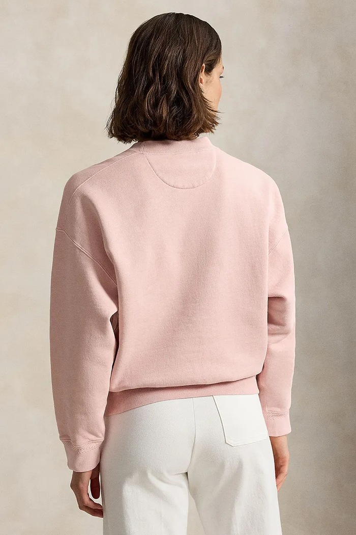 Polo Ralph Lauren bluza damska bawełniana 211B16037 różowy SS26