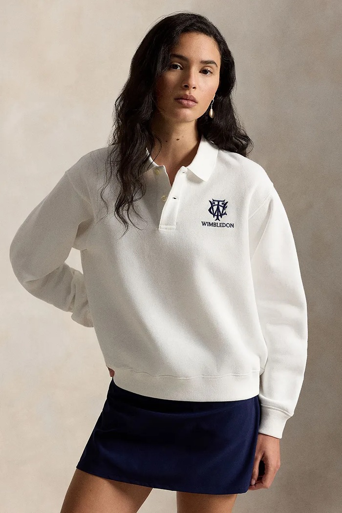 Polo Ralph Lauren bluza damska bawełniana biały 211B16110