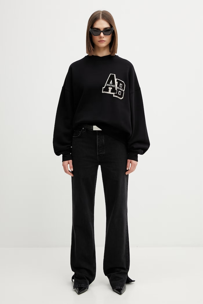 Anine Bing Miles bluza oversize bawełniana damska A.08.10074