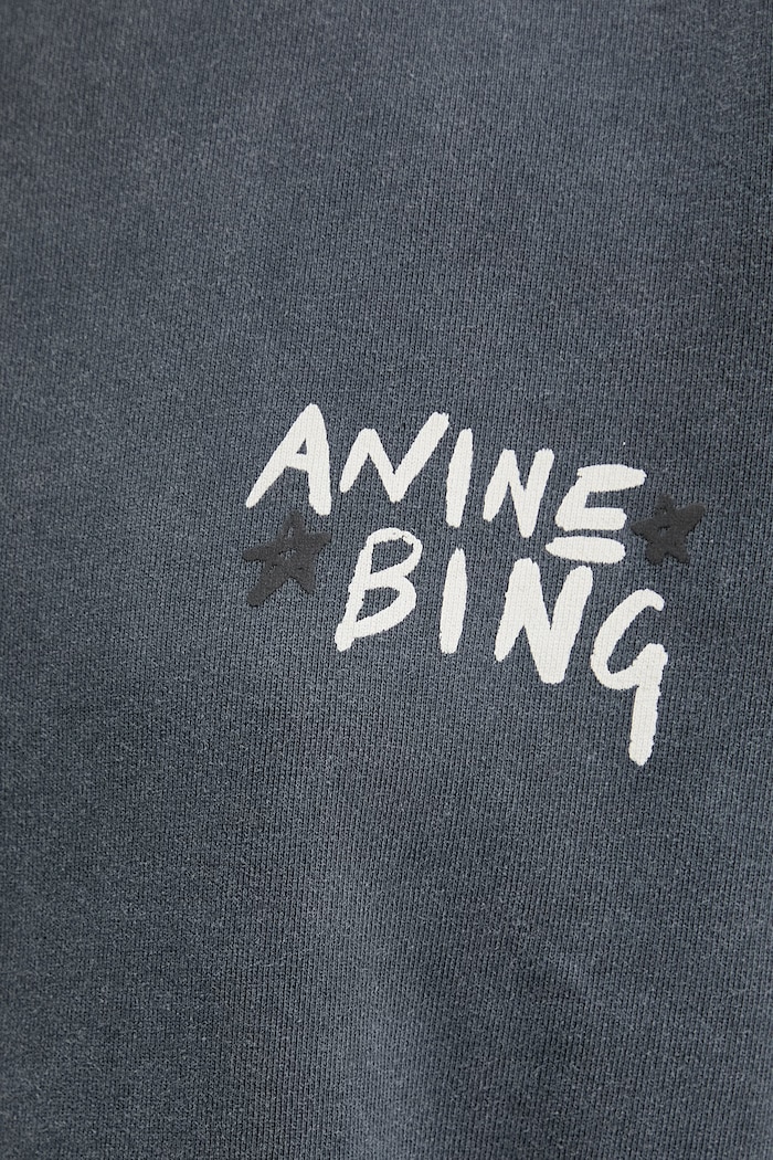 Anine Bing Miles oversize dukserica od pamuka za žene siva A.08.12055