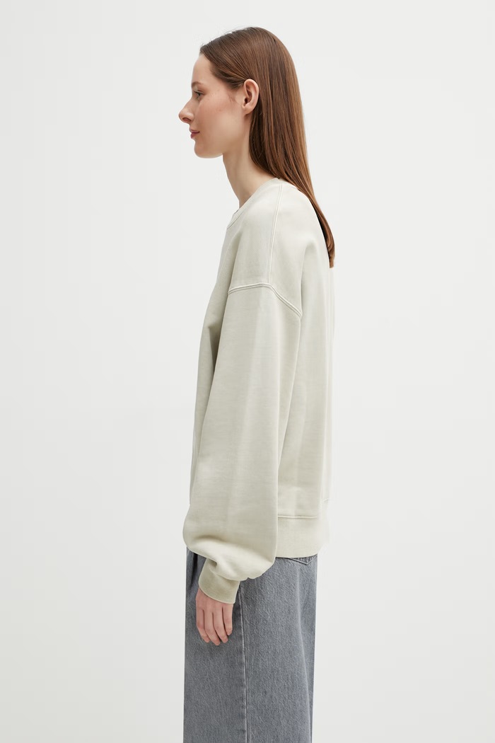Carhartt WIP W' Nelson Sweatshirt μπλούζα βαμβακεία γυναικεία I029537.3IOGD μπεζ SS26