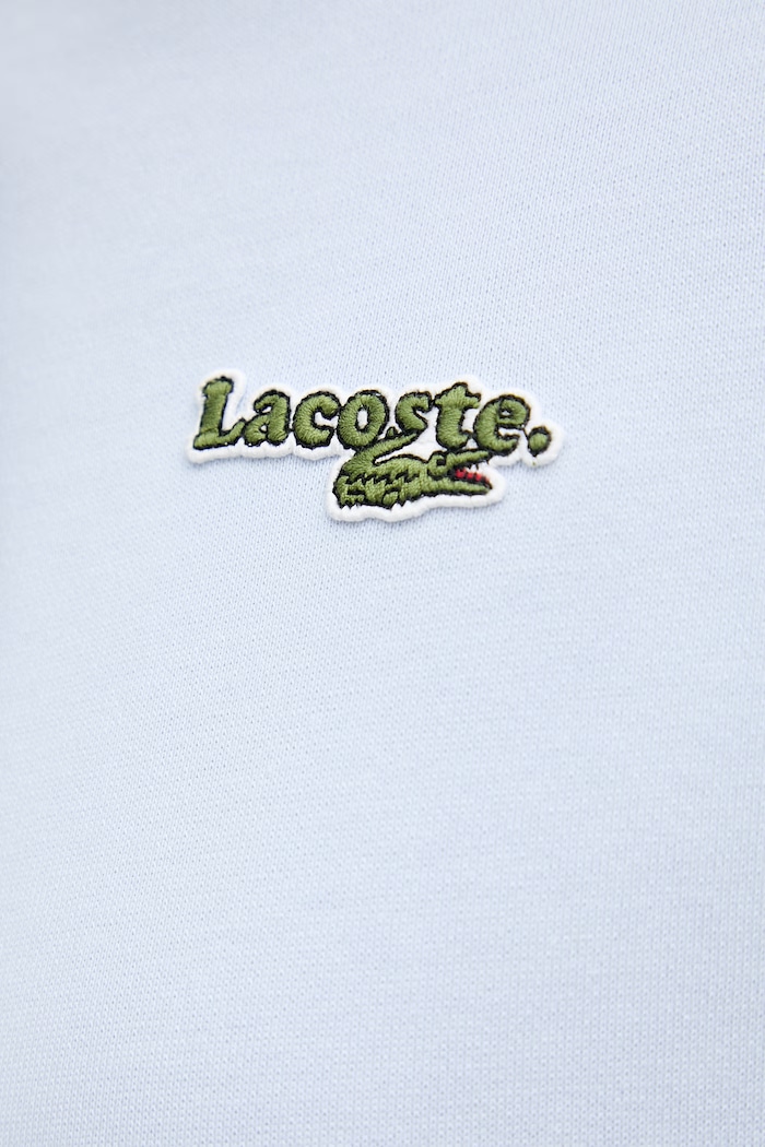 Lacoste Hanorac cu glugă pentru femei, cu bumbac SF7607 albastru