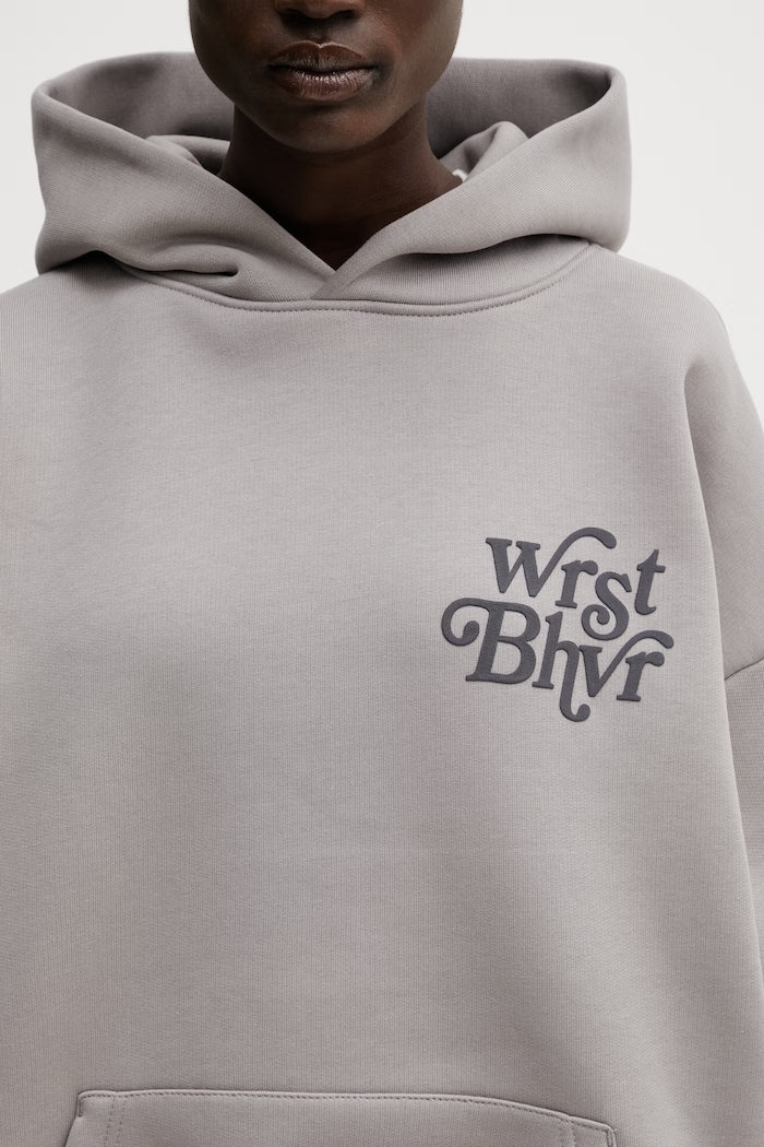 WRSTBHVR Reen V2 felpa con cappuccio da donna grigio U2026TT.3436
