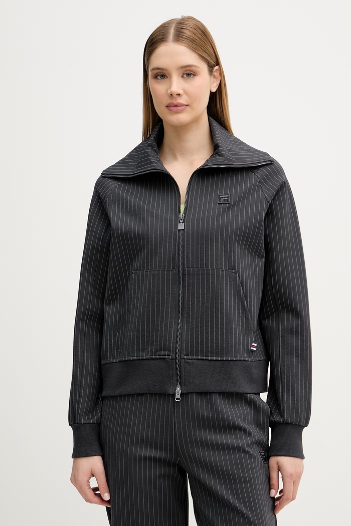 Fila bluza rozpinana damska z wiskozą BELLARIVA szary FAW1276