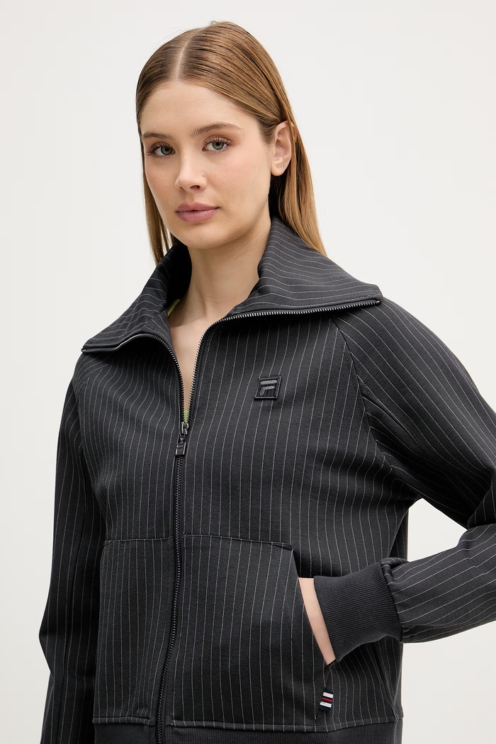 Fila bluza rozpinana damska z wiskozą BELLARIVA szary FAW1276