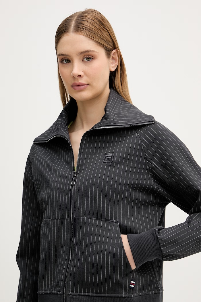 Fila bluza rozpinana damska z wiskozą BELLARIVA szary FAW1276