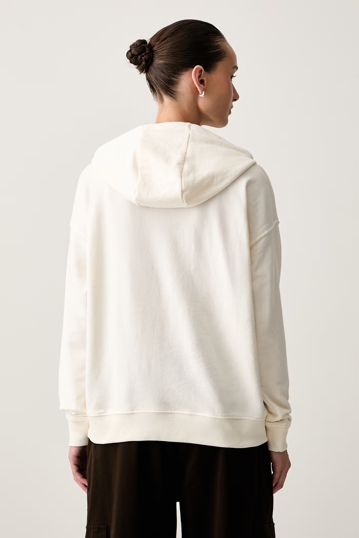 Odzież U.S. Polo Assn. bluza z kapturem damska z bawełną DHM LB WUP1674 beżowy