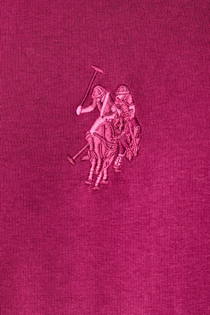 Oblečenie U.S. Polo Assn. Mikina dámska s bavlnou Large Tonal DHM LB WUP0788 ružová