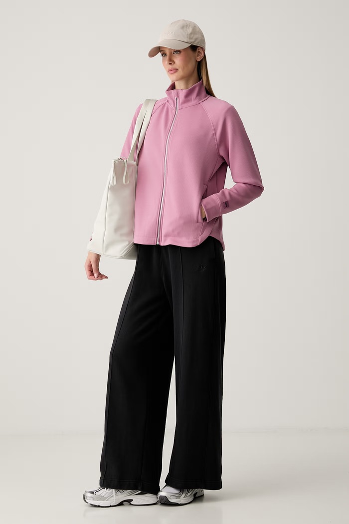 DKNY μπλούζα με κουμπιά γυναικεία DP6J9690 ροζ SS26