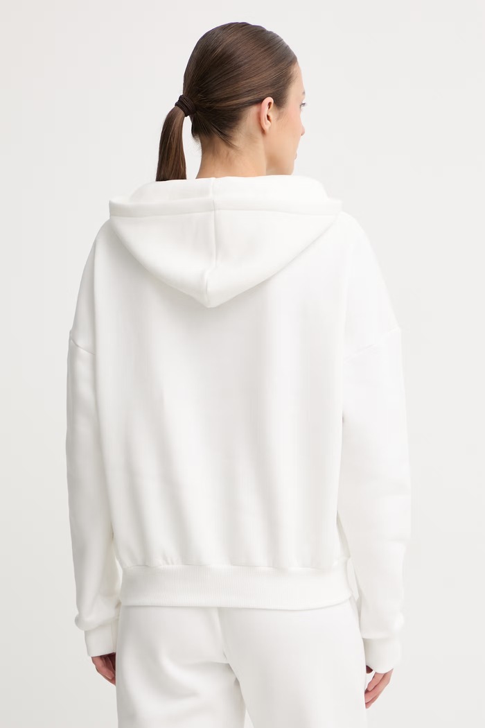 Odzież JOYINME bluza z kapturem damska Bare bluza.bare biały