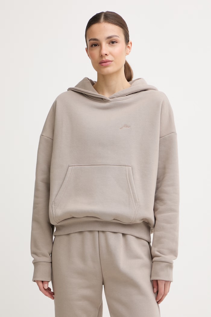 JOYINME mikina s kapucňou dámska Bare hnedá bluza.bare