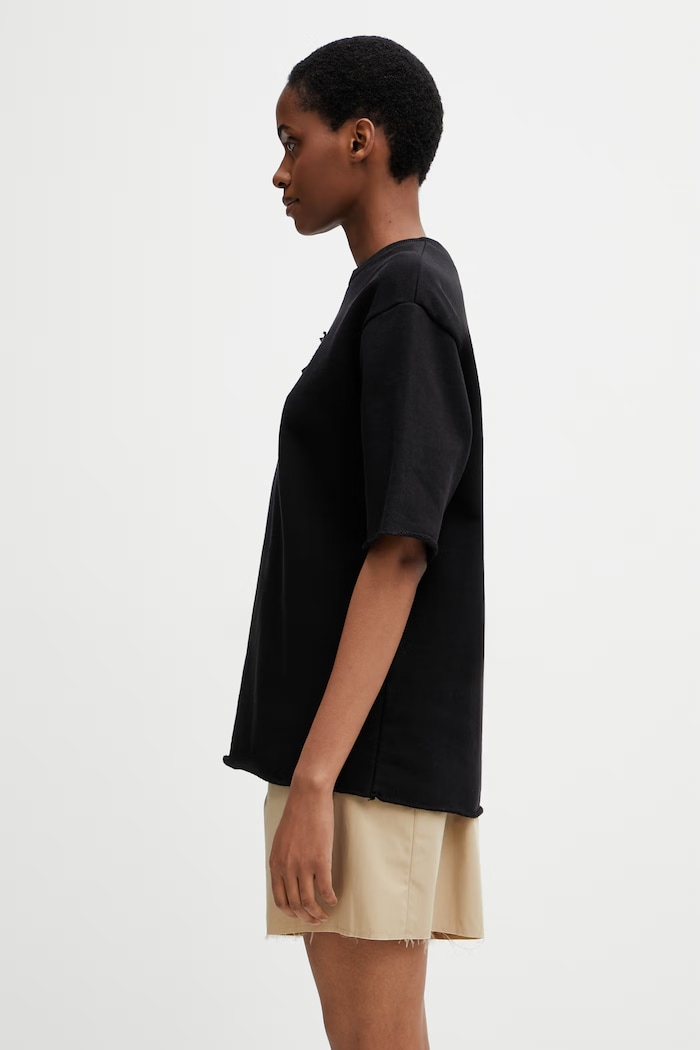 MM6 Maison Margiela t-shirt cotton Women's S62GU0147.M25014 black SS26