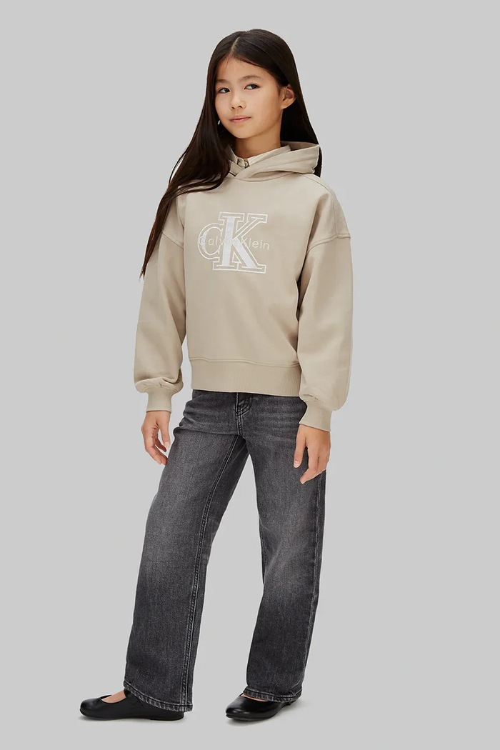 Παιδική βαμβακερή μπλούζα Calvin Klein Jeans IG0IG03068.128.176.PPY2