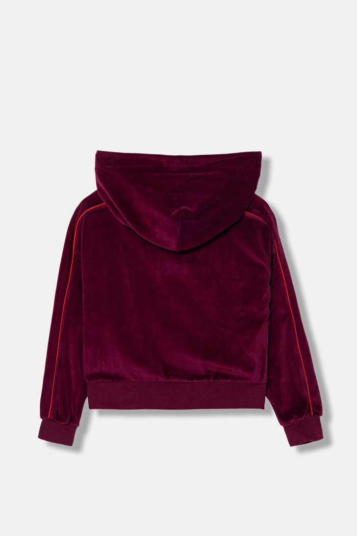 Calvin Klein Jeans bluză copii IG0IG03088.128.176.PPY2 burgundia SS26