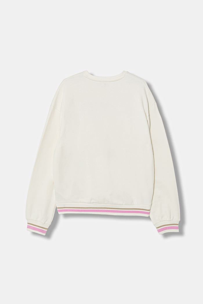 Dětská bavlněná mikina Guess J6RQ01.KAD74.PPY2 béžová SS26