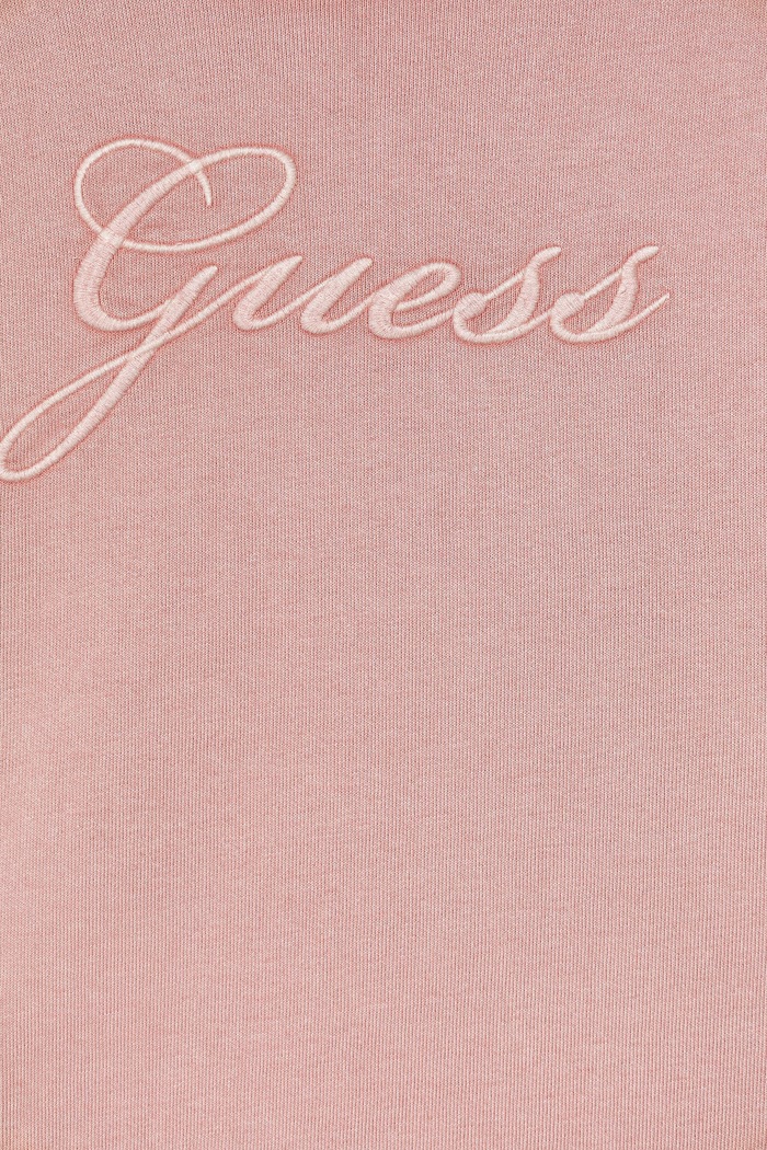 Κοριτσίστικα Παιδική βαμβακερή μπλούζα Guess J6RQ09.KAX74.PPY2 ροζ