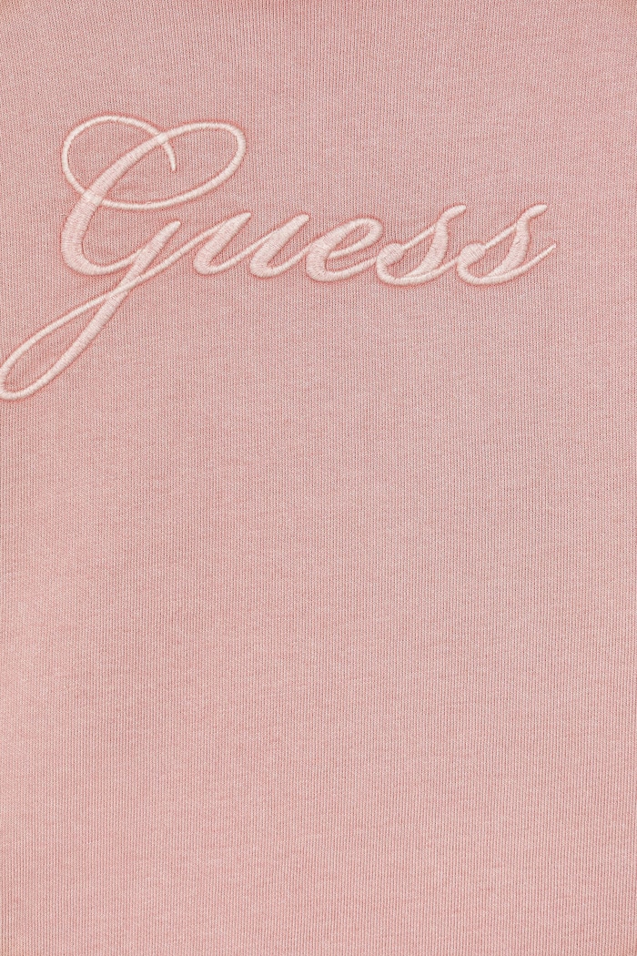 Κοριτσίστικα Παιδική βαμβακερή μπλούζα Guess J6RQ09.KAX74.PPY2 ροζ