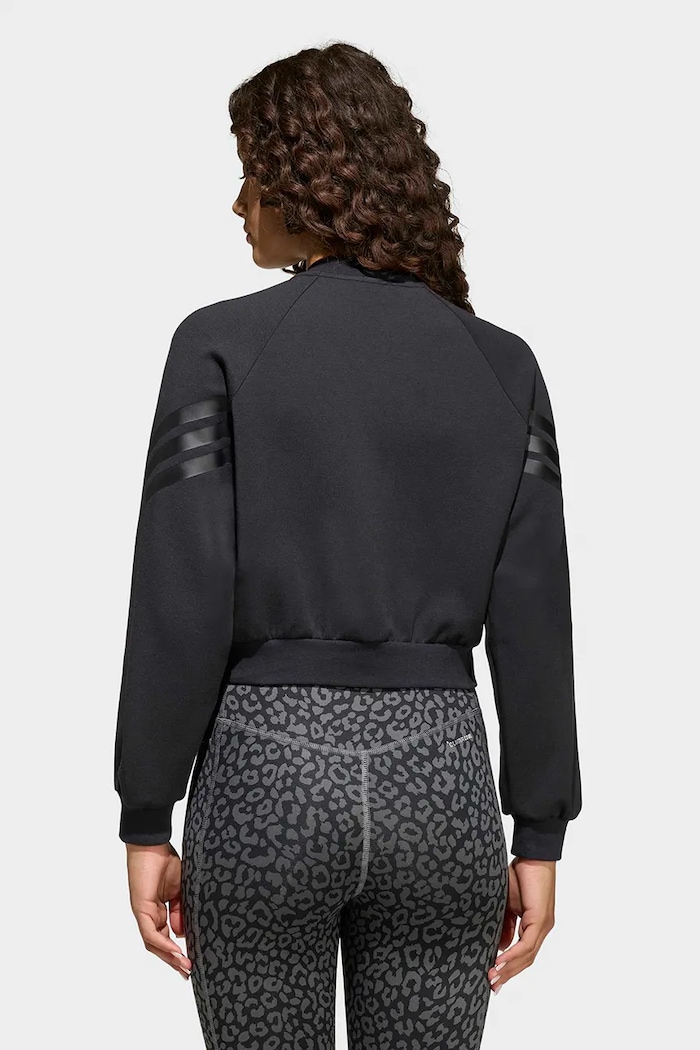 Dievča Detská mikina adidas KR2253 čierna