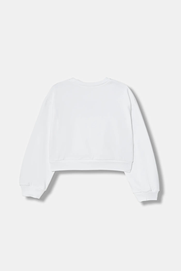 Detská bavlnená mikina Marni MS220F SWEAT-SHIRT M01193.M00V0 biela SS26