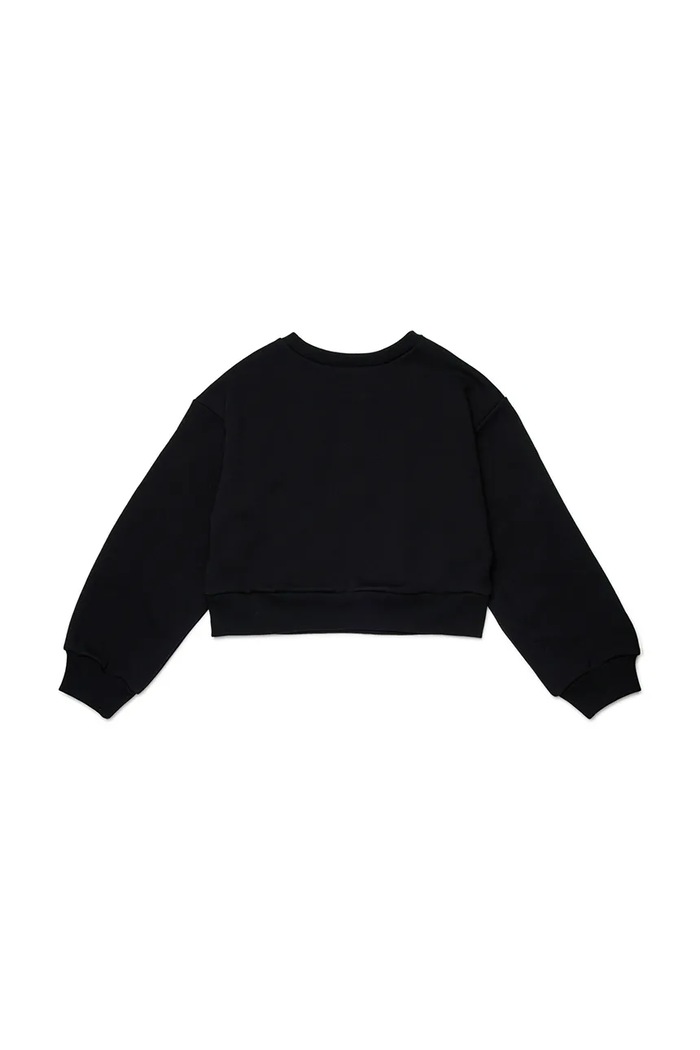 Marni felpa in cotone bambino/a MS220F SWEAT-SHIRT M01193.M00V0 nero SS26