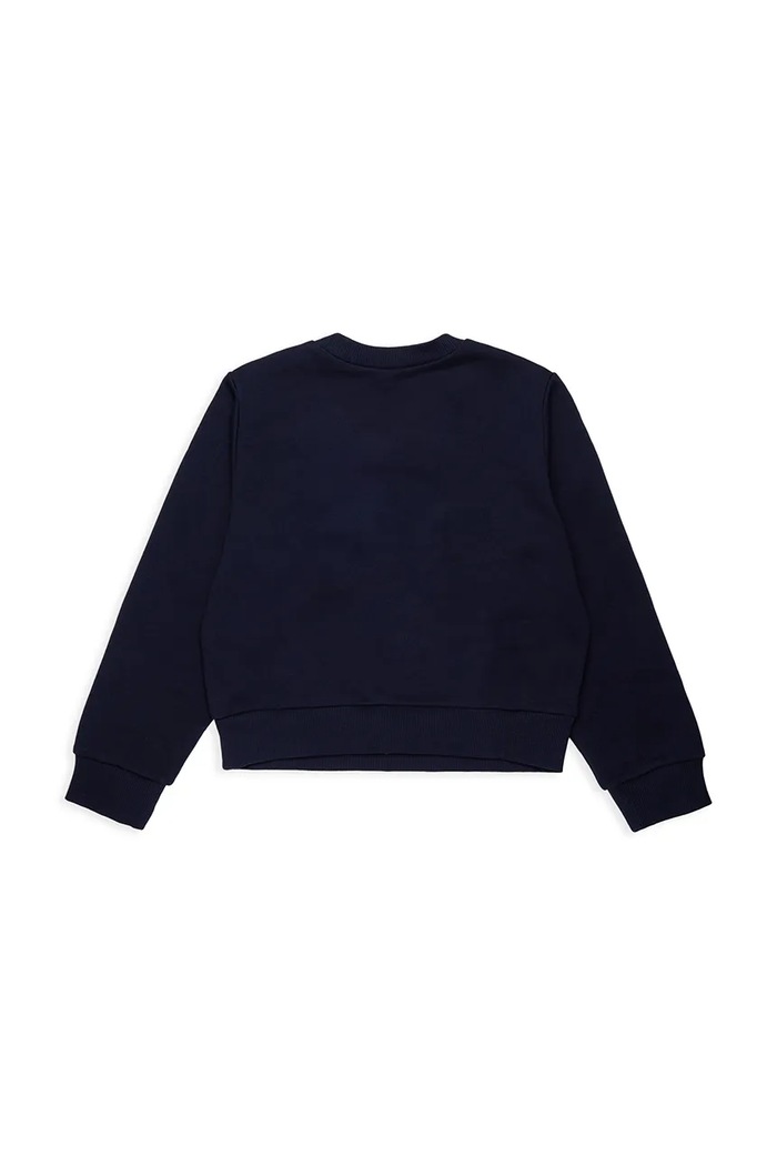 Detská bavlnená mikina MAX&Co. MAXS3F SWEAT-SHIRT MX0037.MX056 tmavomodrá SS26