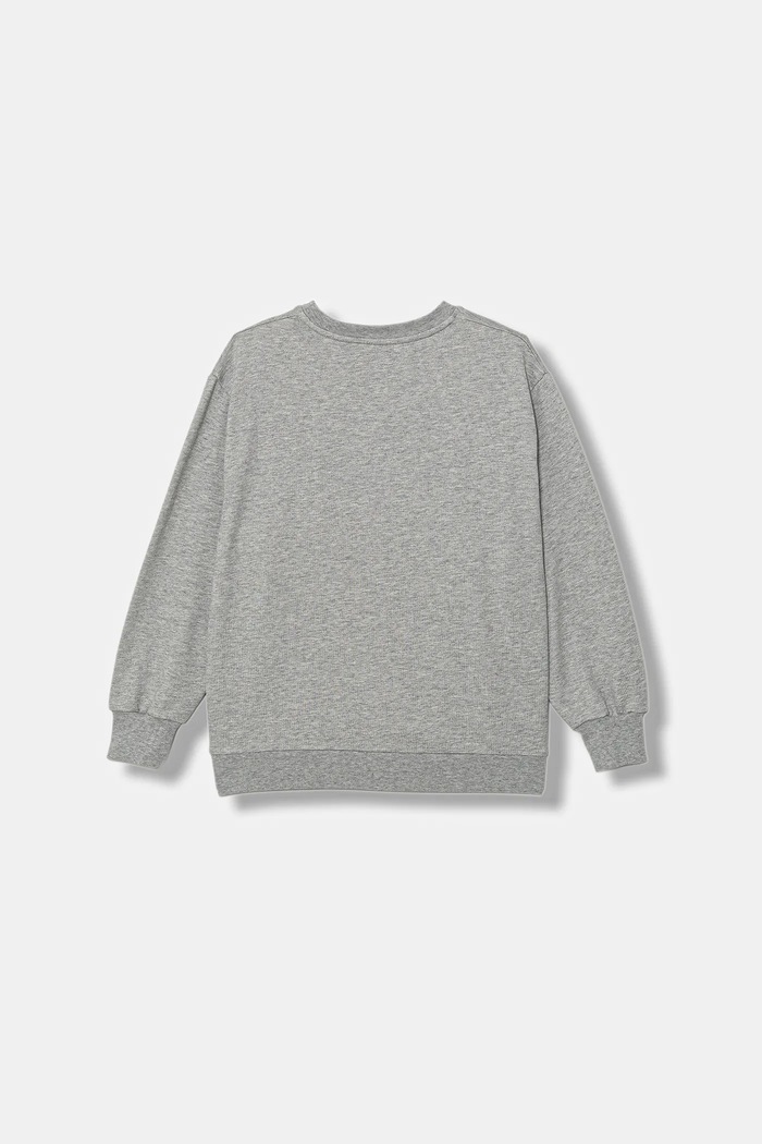 Παιδική βαμβακερή μπλούζα Elisabetta Franchi EFFE162.0.FF002 γκρί SS26