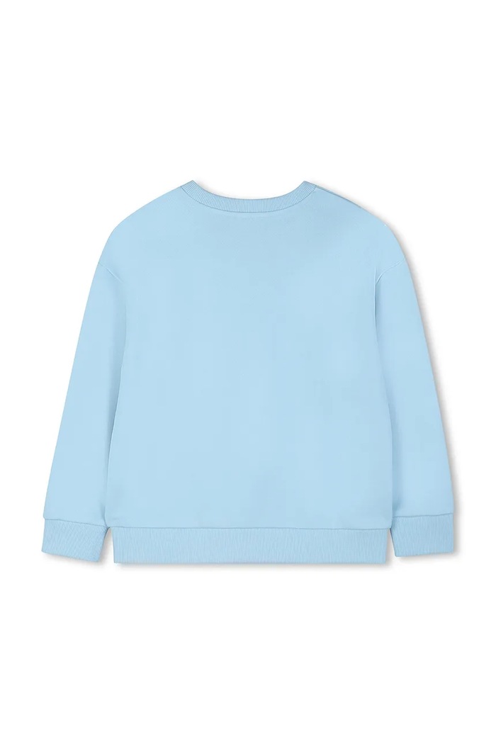 Fete Marc Jacobs hanorac pentru copii din bumbac W60753.114.150 albastru