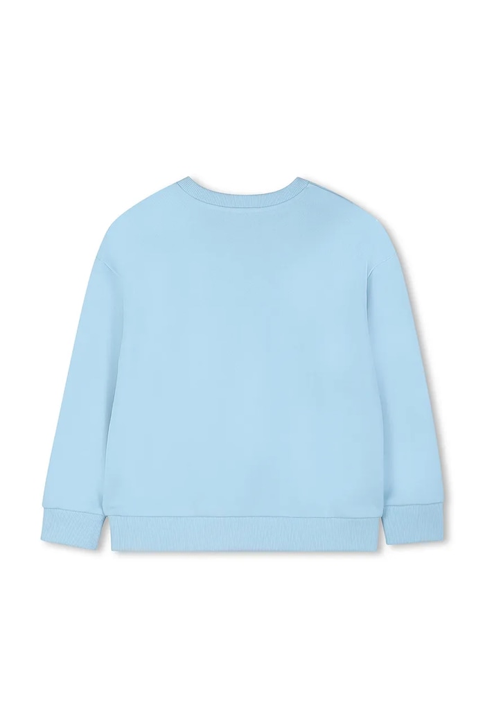 Fete Marc Jacobs hanorac pentru copii din bumbac W60753.114.150 albastru