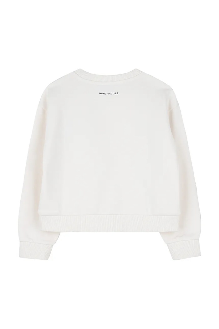 Dievča Marc Jacobs mikina detská bavlnená W60749.114.150 béžová
