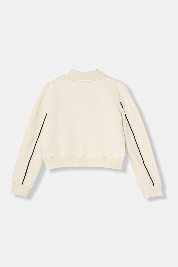 Guess detská mikina na zips J6GQ08.KF972.PPY2.M béžová SS26