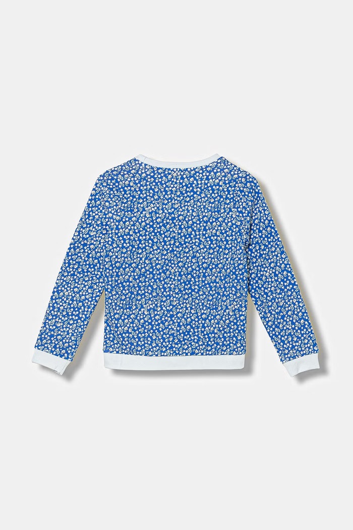 Guess hanorac de bumbac pentru copii K6GQ00.KA6R4.PPY2.M albastru SS26