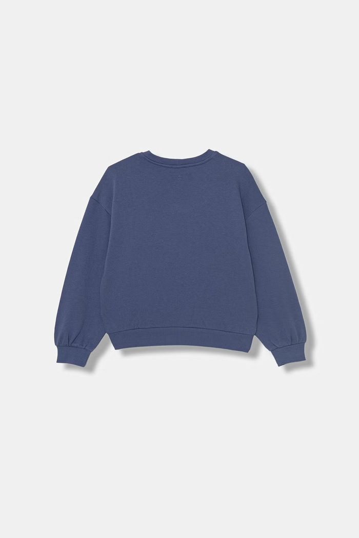 United Colors of Benetton bluza dziecięca bawełniana 3J68C10SE.G.Stagionale niebieski SS26