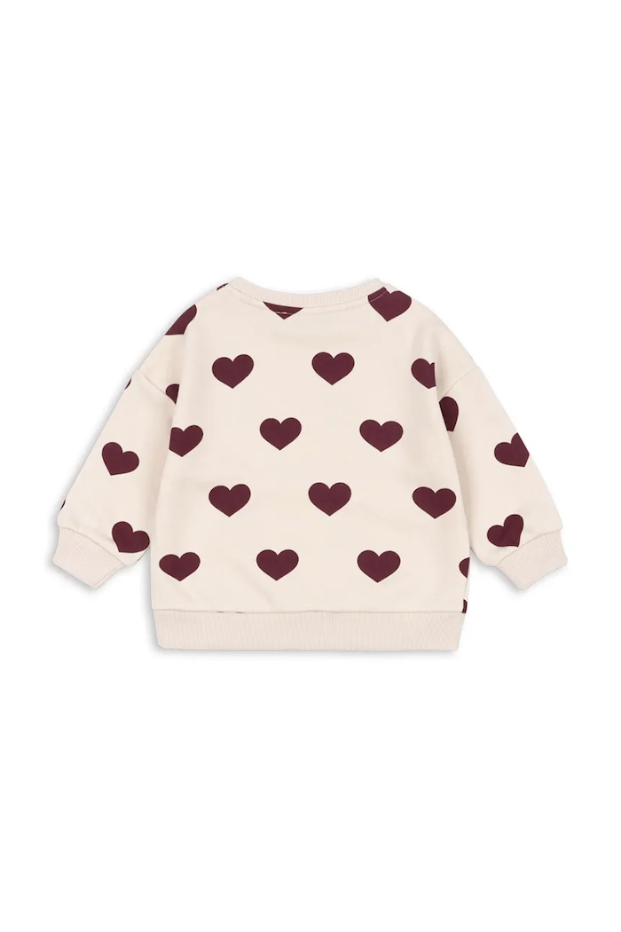 Konges Sløjd bluza dziecięca LOU SWEAT SHIRT OCS KS104346.PreSpring beżowy SS26
