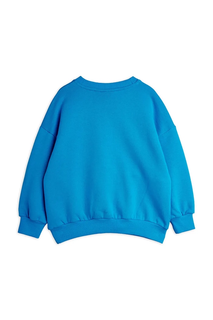 Chłopiec Mini Rodini bluza bawełniana dziecięca Panther 11000341 niebieski