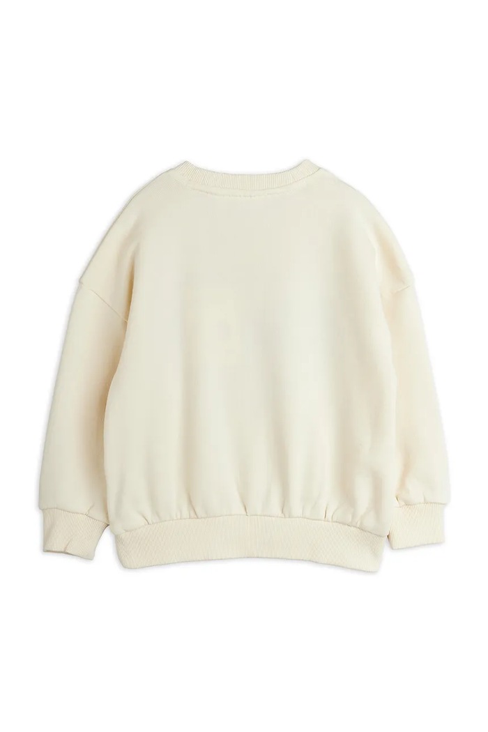 Chlapec Detská bavlnená mikina Mini Rodini E.T. 25820101 biela