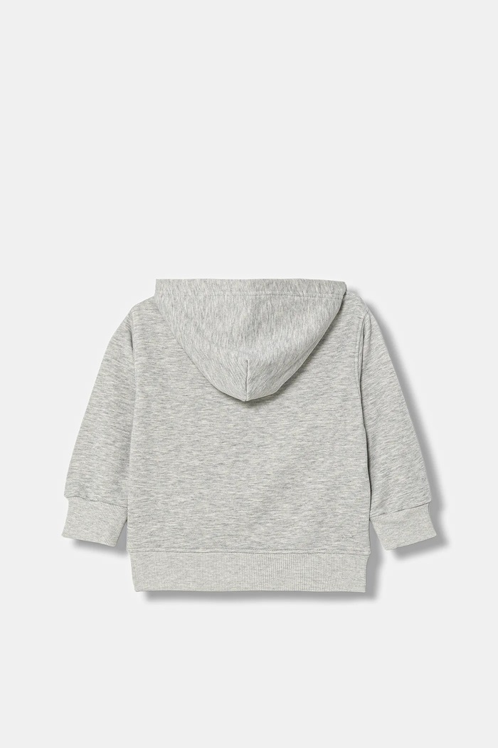 Diesel hanorac de bumbac pentru copii SDROPSHOODZ OVER SWEAT-SHIRT J02484.KYAZ3 gri SS26