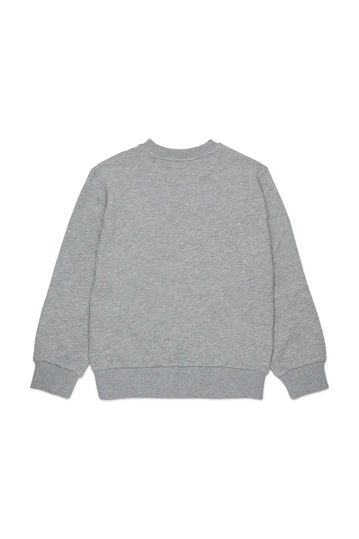 Diesel dukserica za djecu od pamuka SXGIN OVER SWEAT-SHIRT J02629.0GEAD siva SS26