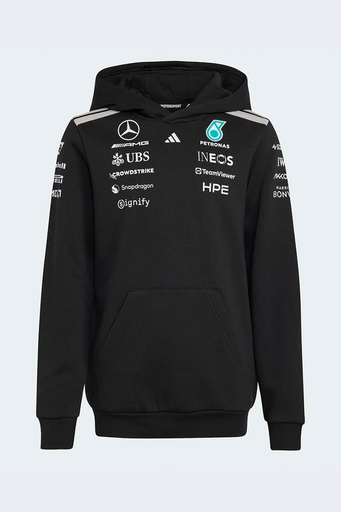 adidas Performance bluză copii MERCEDES print negru KF0167