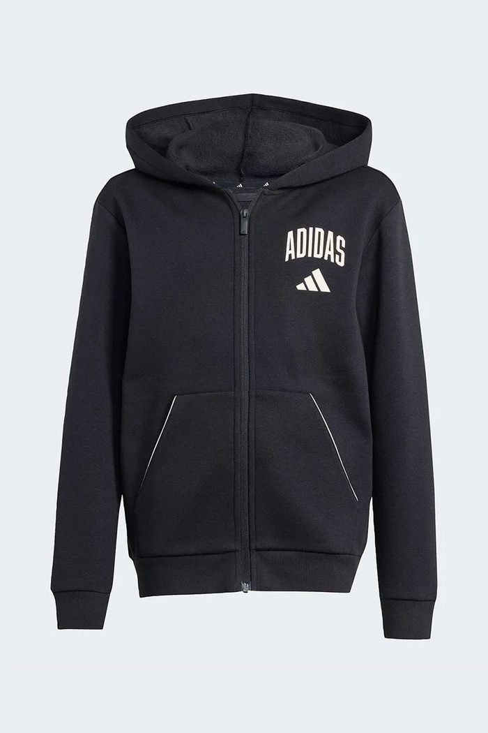Detská mikina adidas KB9671 čierna SS26