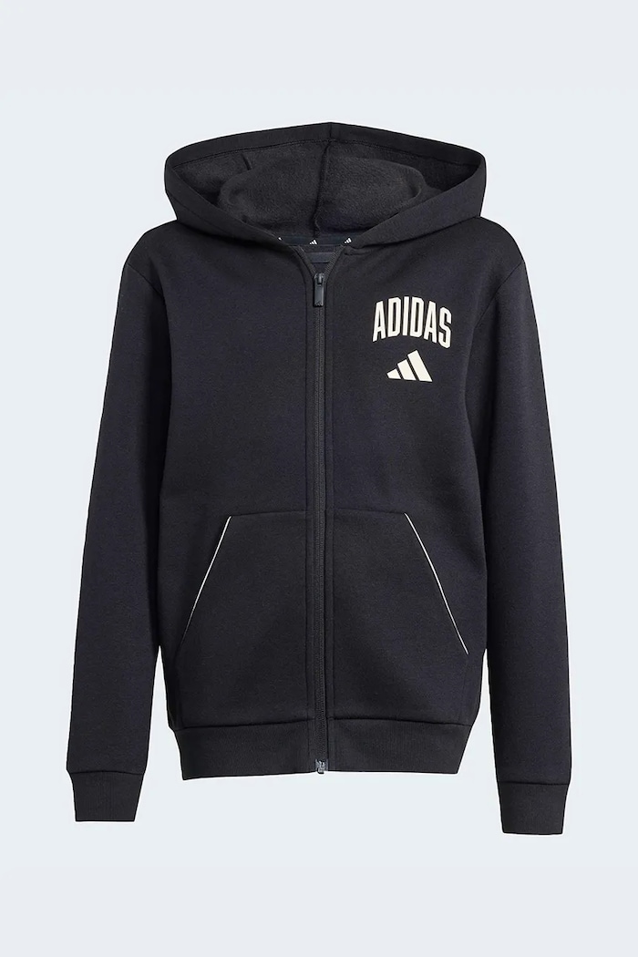 Detská mikina adidas KB9671 čierna SS26