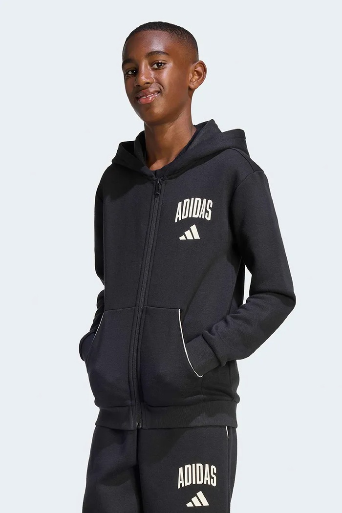 Detská mikina adidas čierna KB9671