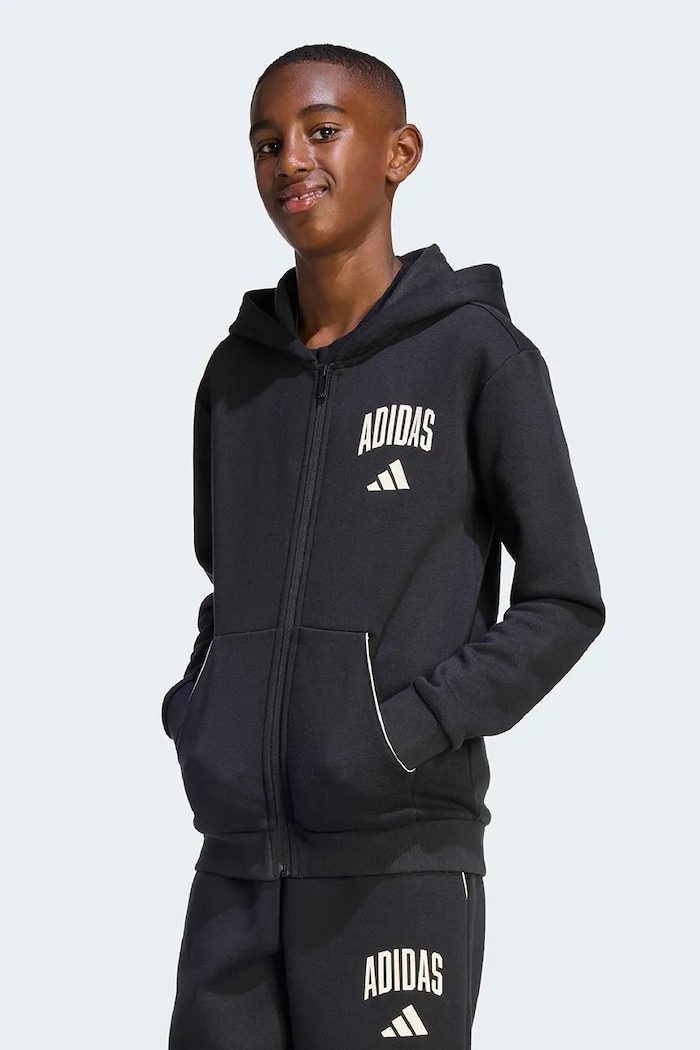 Detská mikina adidas čierna KB9671