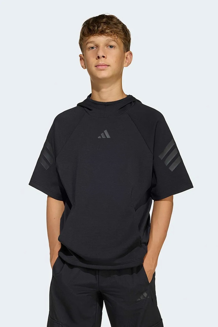 adidas bluză copii negru KA0408