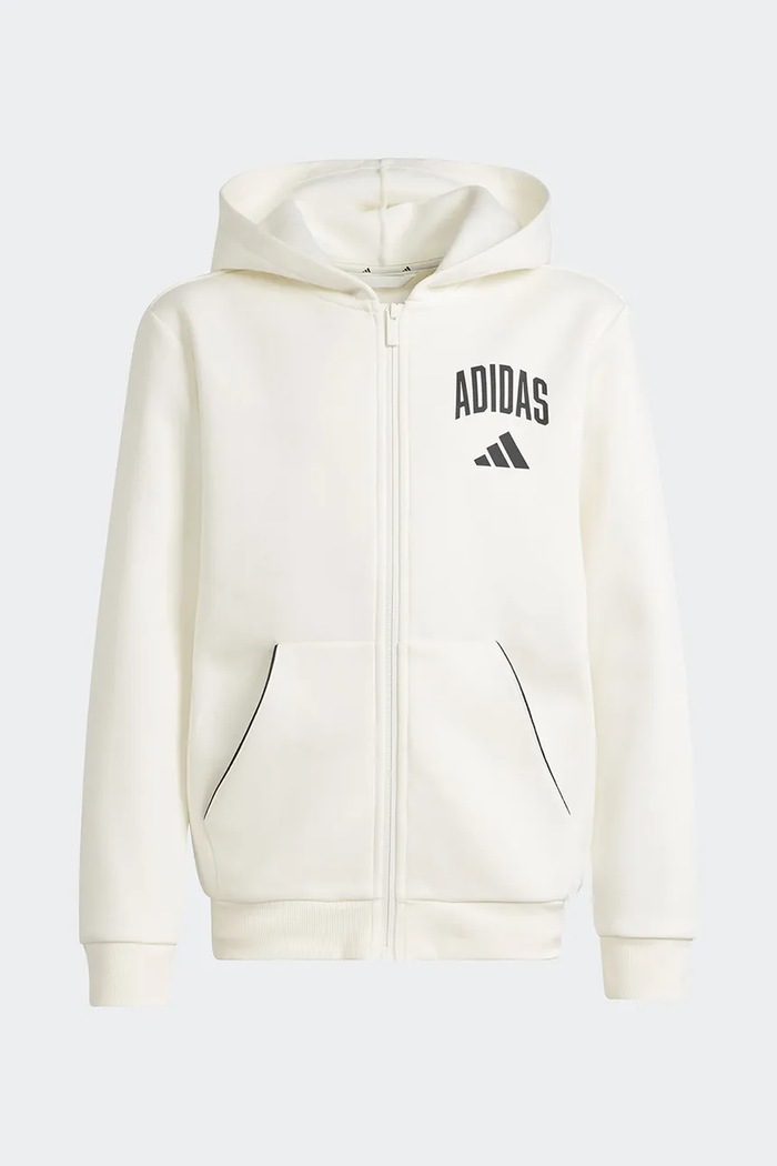 Детская кофта adidas KD4395 белый SS26